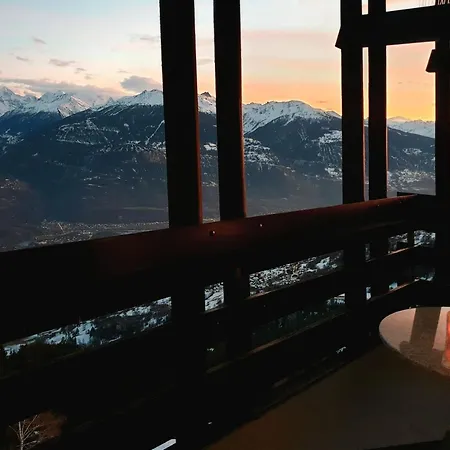 Stunning Southview Flat Apartment Crans-Montana